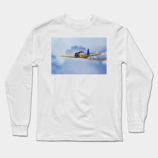 T-6 Texan in the Clouds Long Sleeve T-Shirt